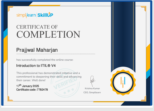 Certificate Preview
