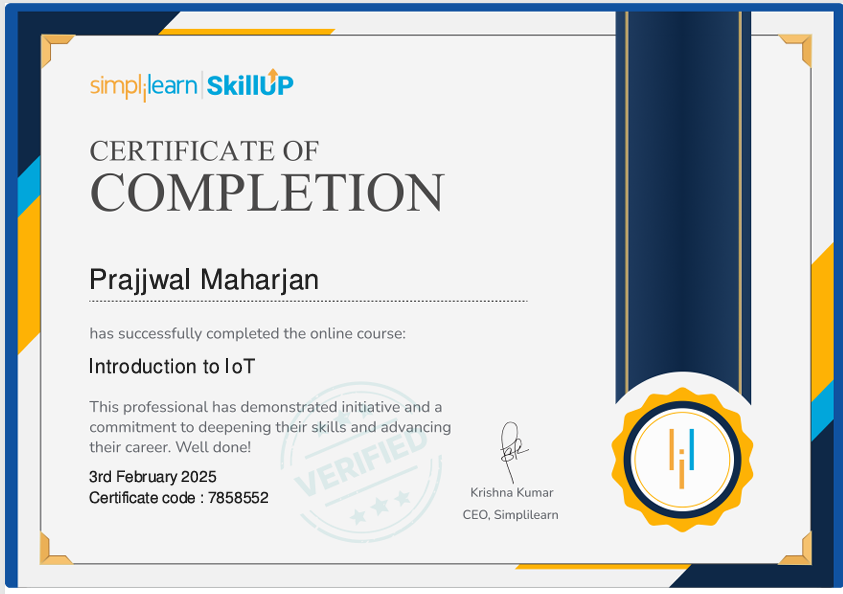 Certificate Preview