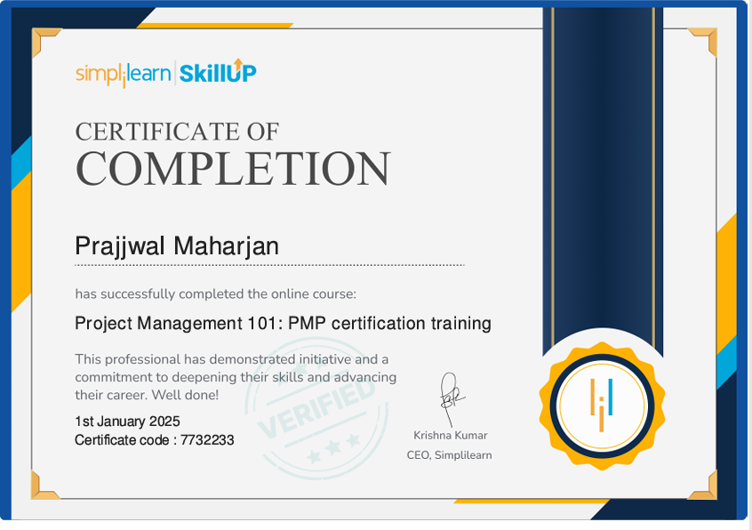Certificate Preview