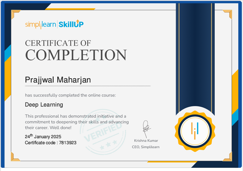 Certificate Preview