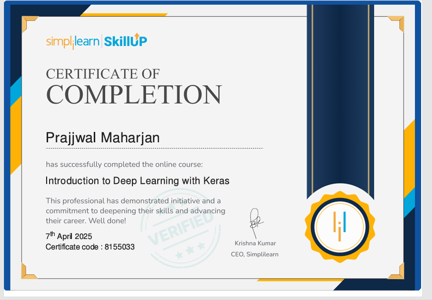 Certificate Preview