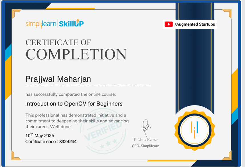 Certificate Preview